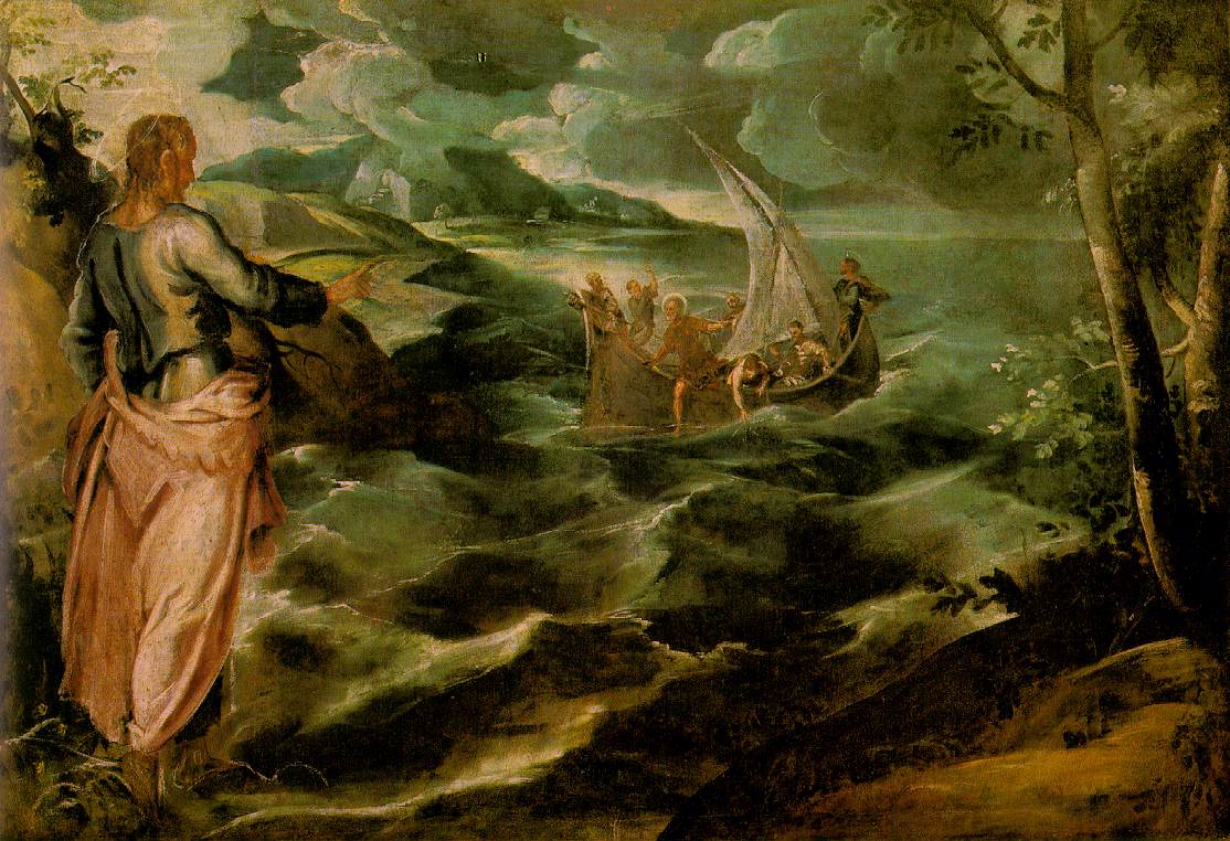 christ at the sea of galilee